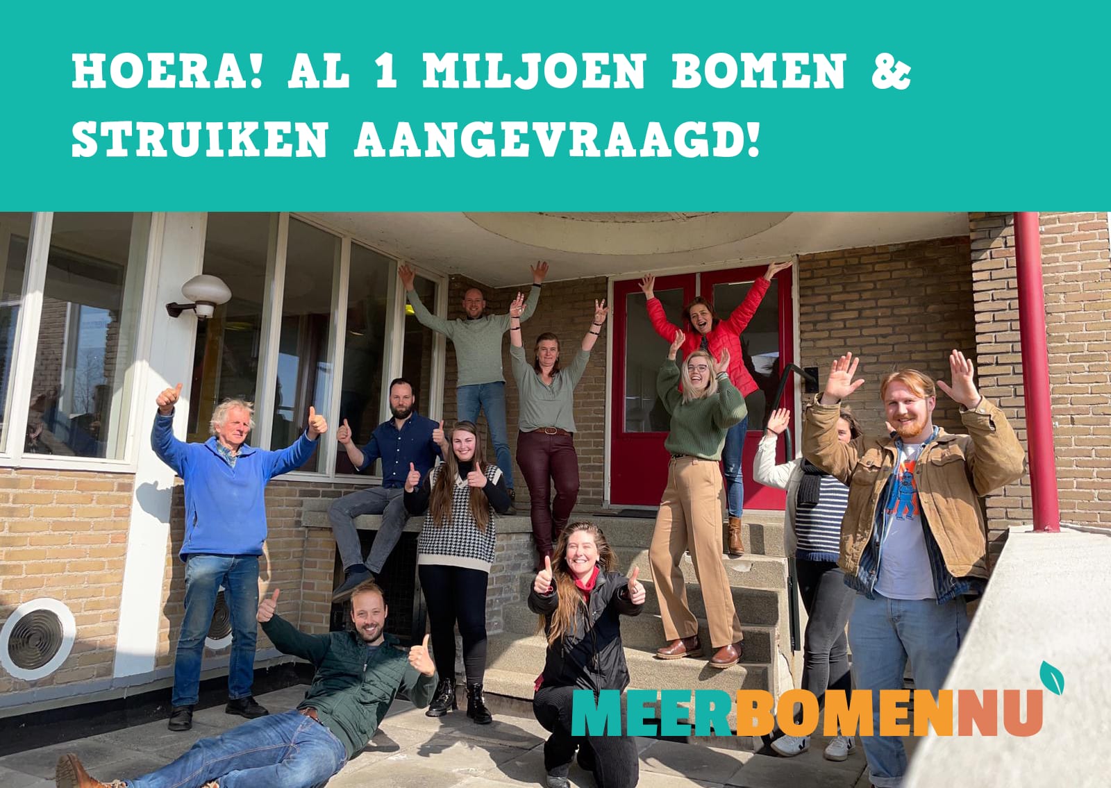 In Vier Dagen 1 Miljoen Gratis Bomen Aangevraagd! - Mehr Bäume Jetzt